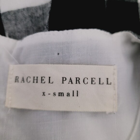 Rachel Parcell The Buffalo Plaid Dress XS Black White A-Line‎ Above Knee … - Picture 6 of 7